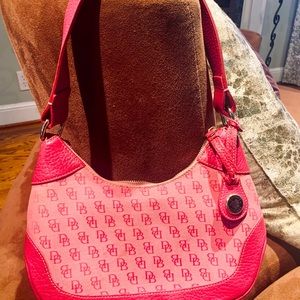 Dooney & Bourke monogrammed small satchel